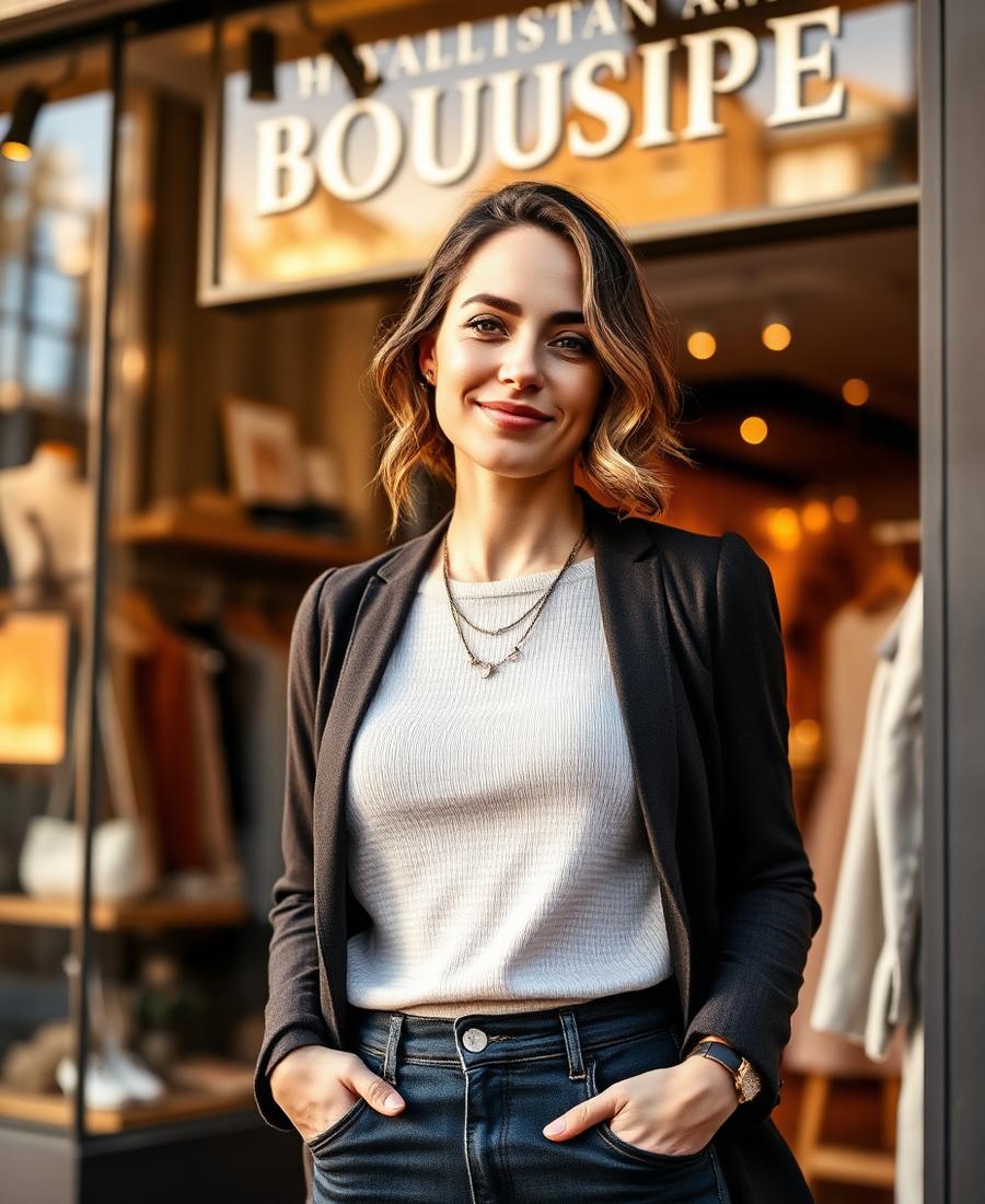 Boutique business owner